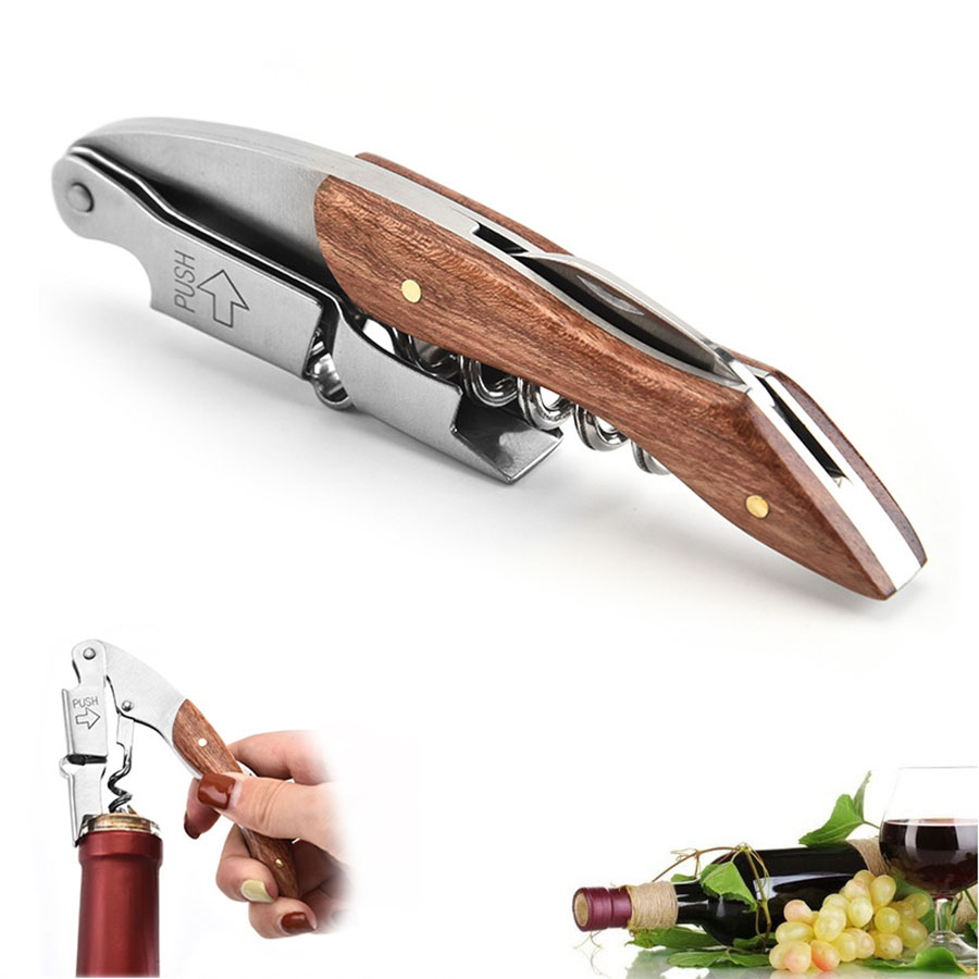 Bottle Opener Keyring - Abridor de vino que combina funcionalidad,
