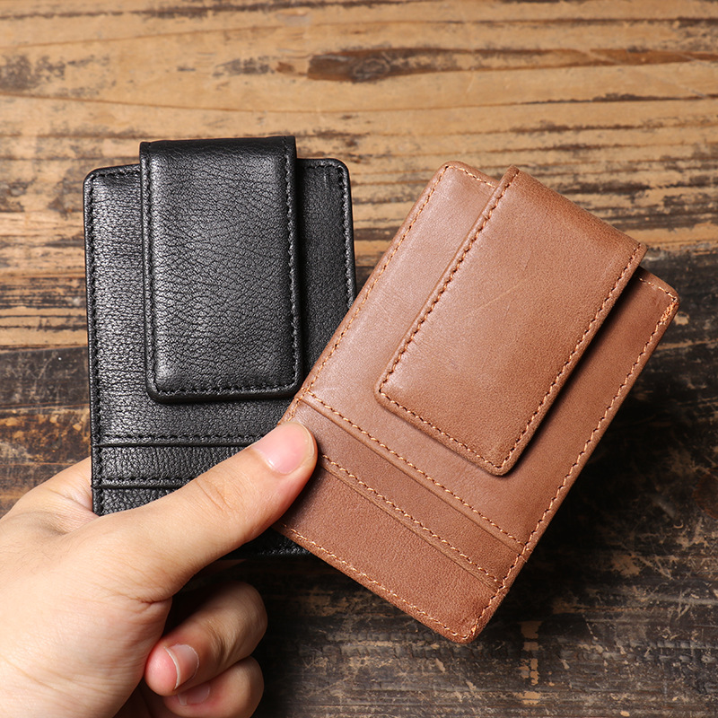Money Clip Magnetic - Cartera Delgada con Clip para Dinero