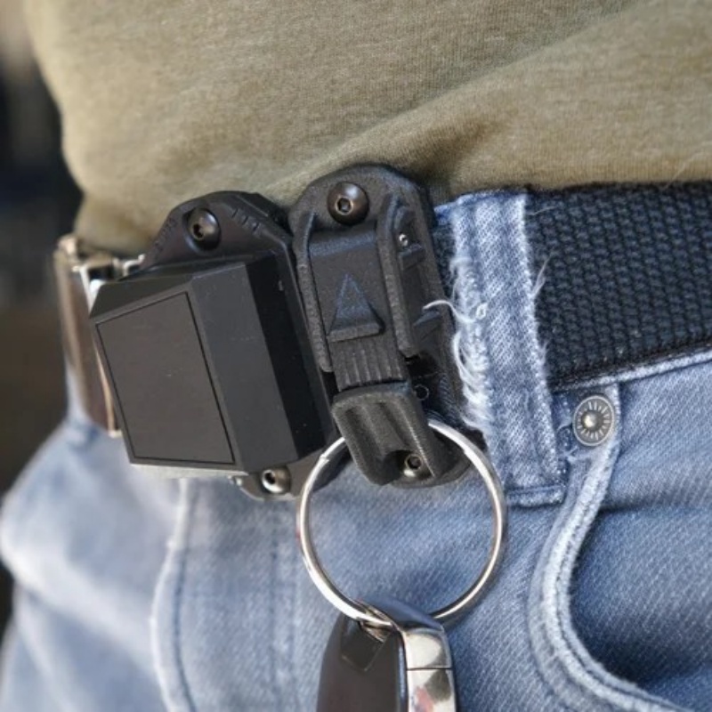 Edc Carry Bag - Clip multifuncional para cinturón de mochila,