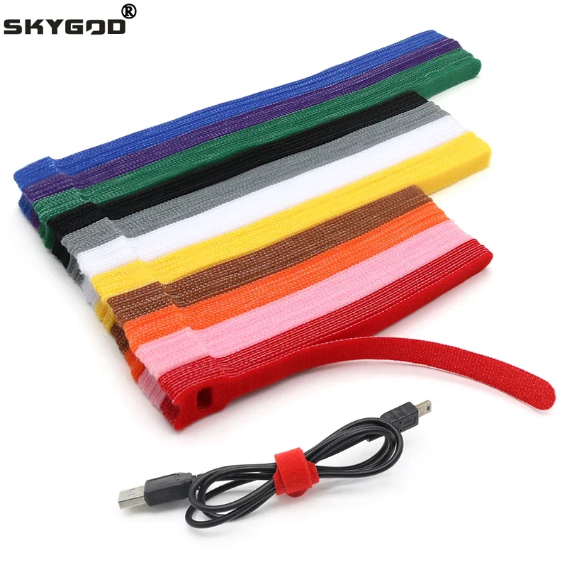 Gear Tie Reusable - 50/100 Uds bridas para cables liberables