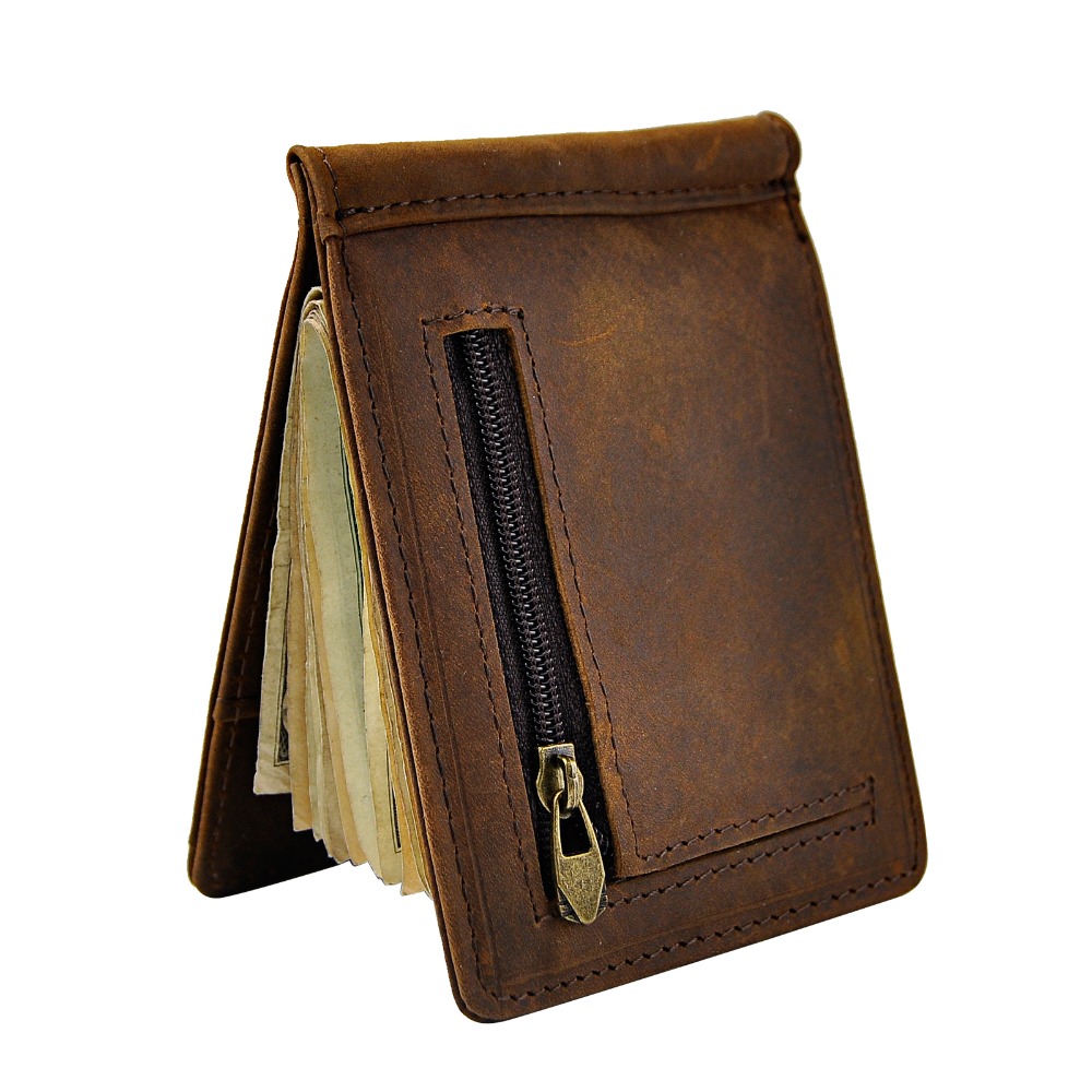 Cartera magnética de cuero de  - Money Clip Magnetic reseña y precio