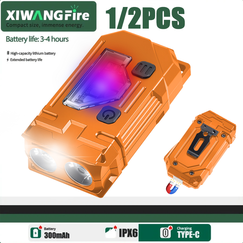 Mini Linterna LED Recargable p - Keychain Flashlight reseña y precio