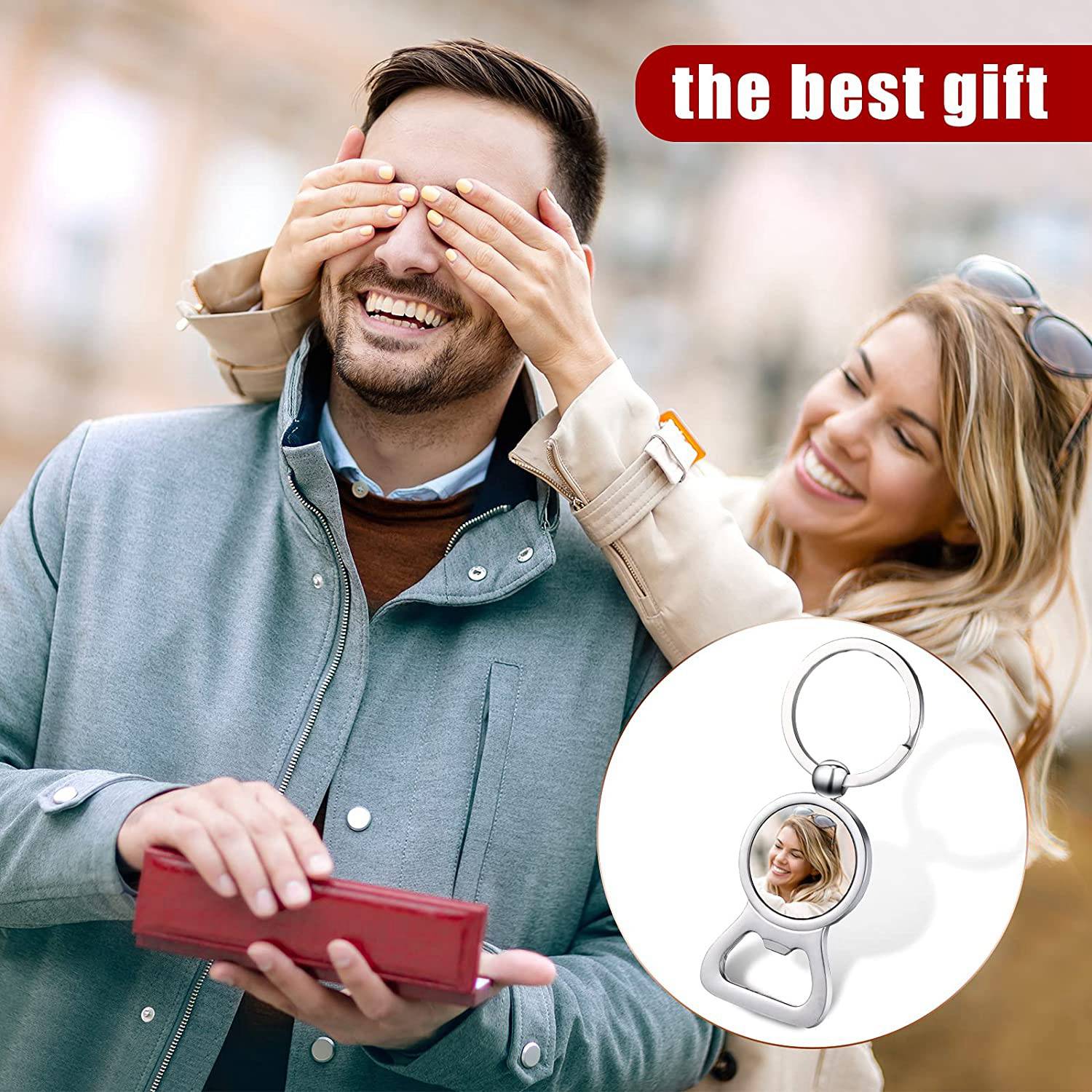 AED7-10 Piezas Llaveros en Bla - Bottle Opener Keyring reseña y precio