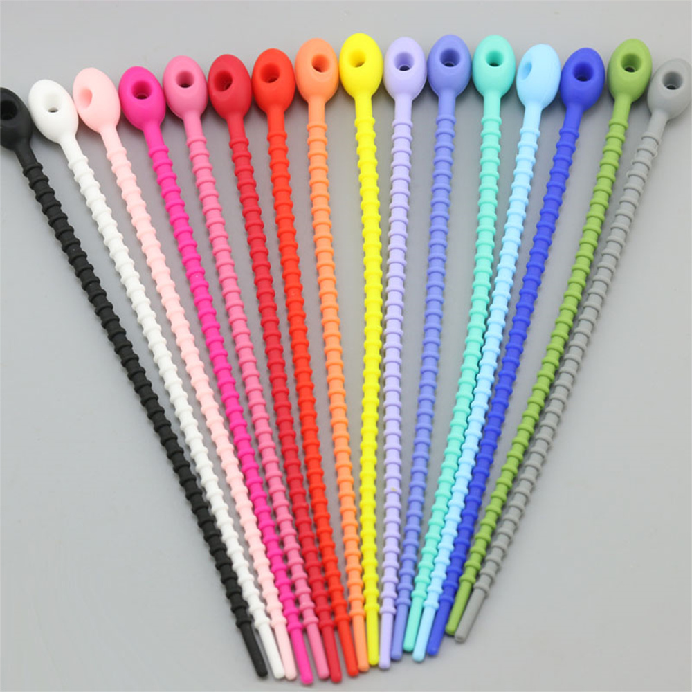 10 Piezas/Lote de Bridas de Si - Gear Tie Reusable reseña y precio
