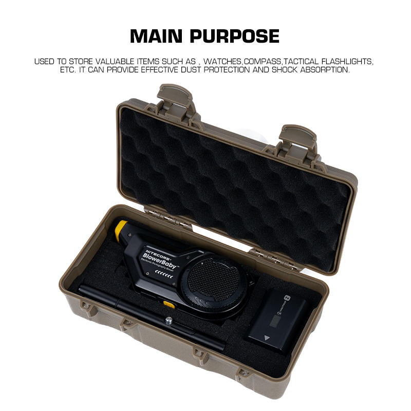 Equipo táctico para exteriores - Edc Carry Flashlight reseña y precio